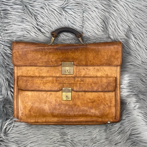 renwick Bags Vintage Renwick Belting Leather Professional Doctor